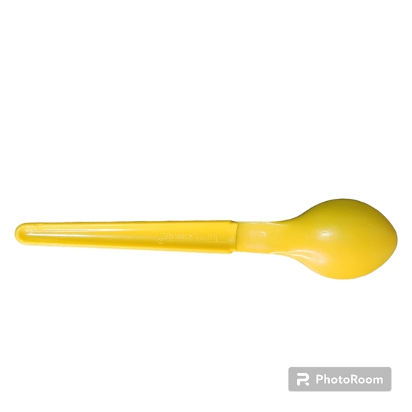 Tupperware Little Dinner kid Multiuse 3 Compartment Warming Plate Bowl Lid Spoon - Picture 7 of 10